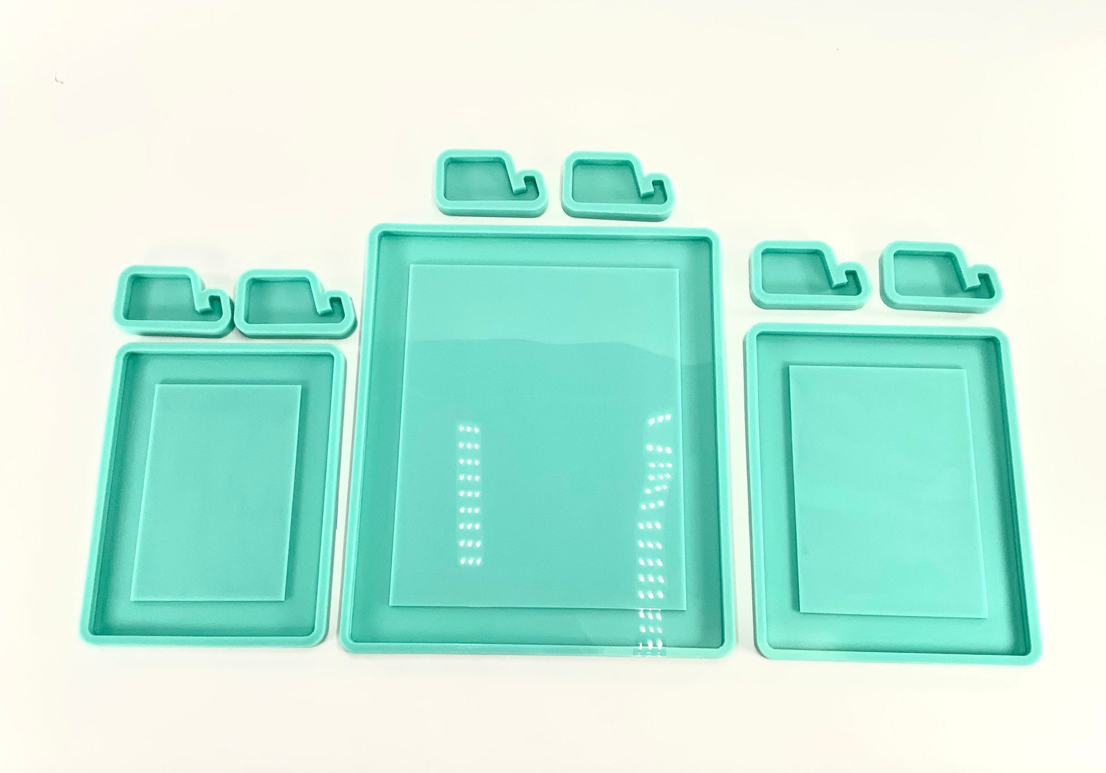 Picture Frame with optional Stand Silicone Mold - 4x6", 5x7", and 8x10" Photos