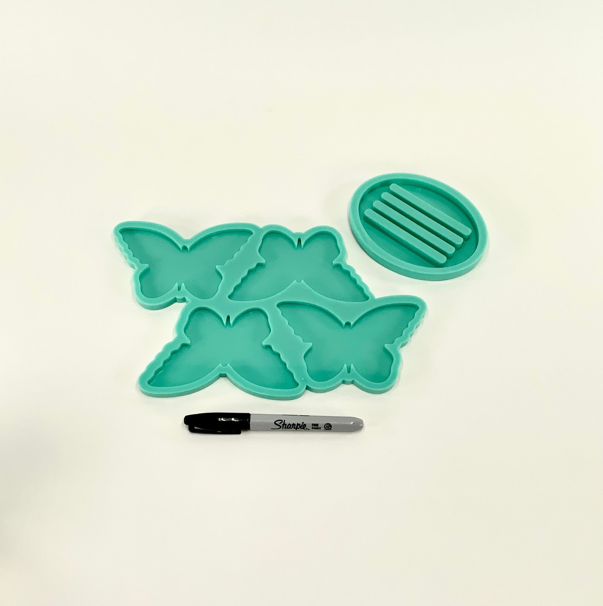 Butterfly Coaster Mold, Coaster Mold Set