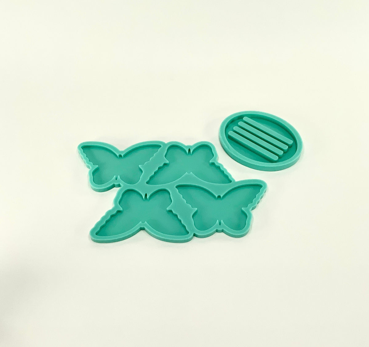 Butterfly Coaster Mold | 4.75"x 2.75" | Coaster Mold Set