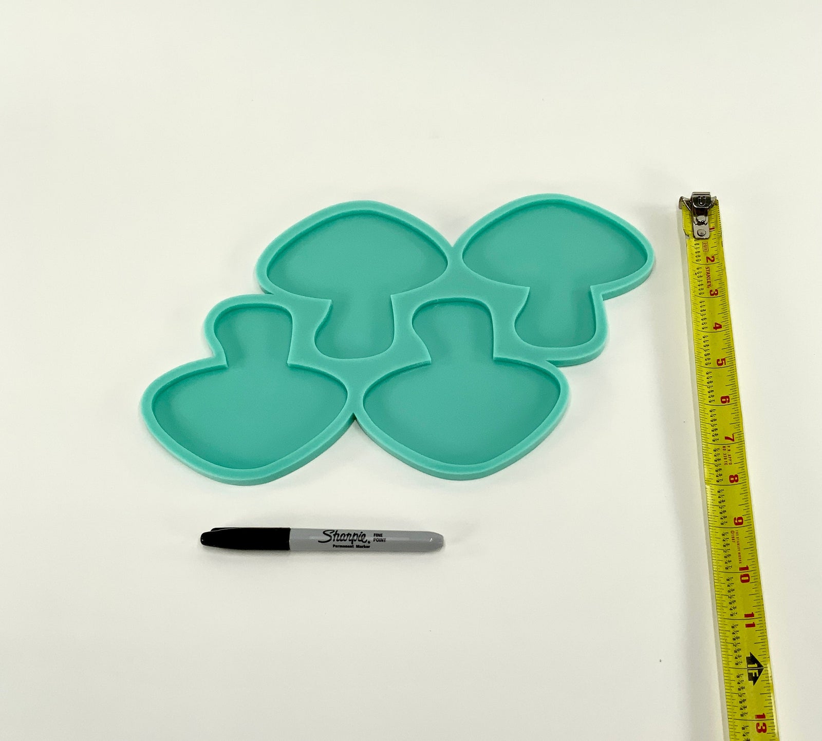 Mushroom Coaster Mold Set, Mushroom Mold