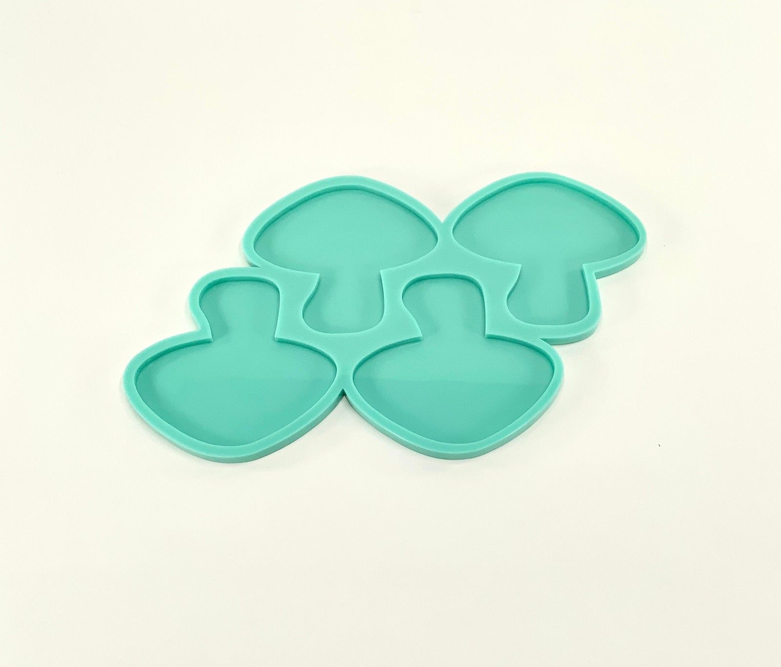Mushroom Coaster Mold Set, Mushroom Mold