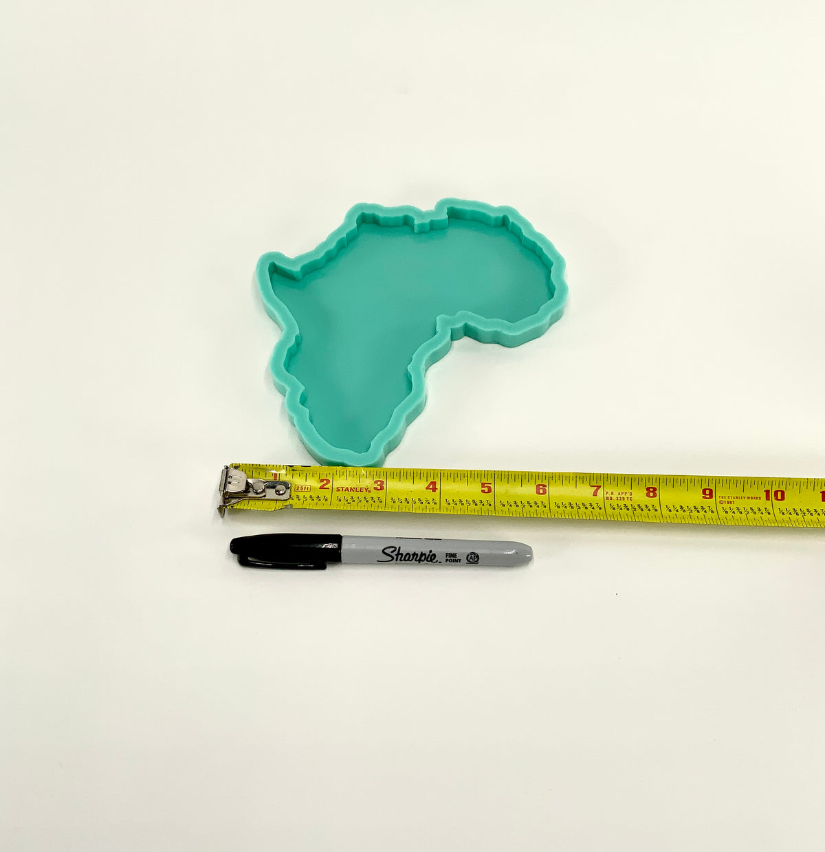 Africa FLAT Silicone Mold | 7"x 6" |