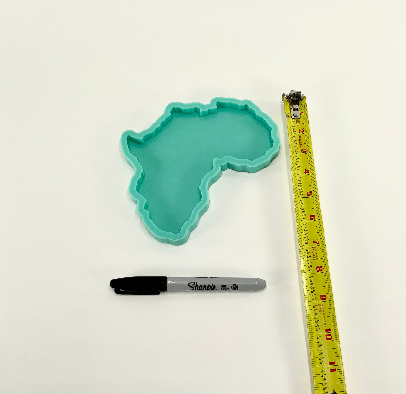 Africa FLAT Silicone Mold | 7"x 6" |