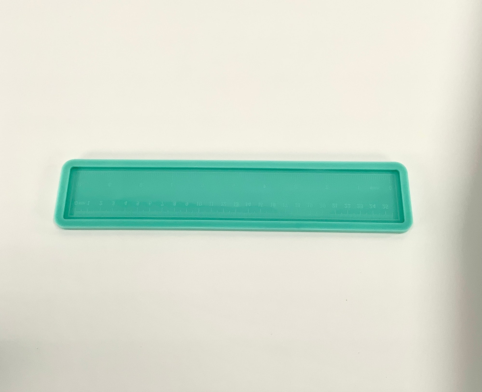 Ruler Silicone Mold - Inch only or Inch/CM