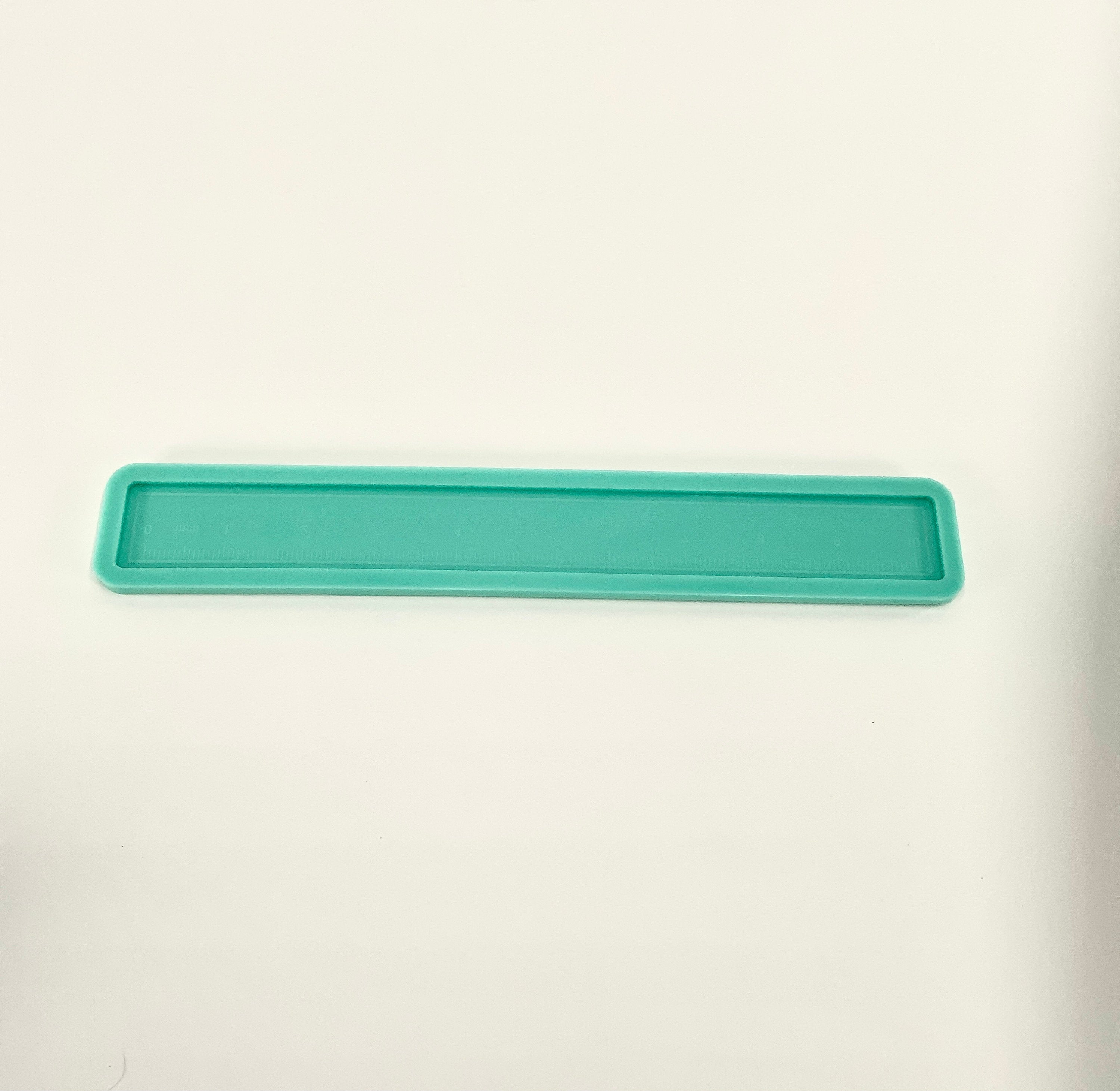 Ruler Silicone Mold - Inch only or Inch/CM - Ruler Mold, Ruler Resin M ...