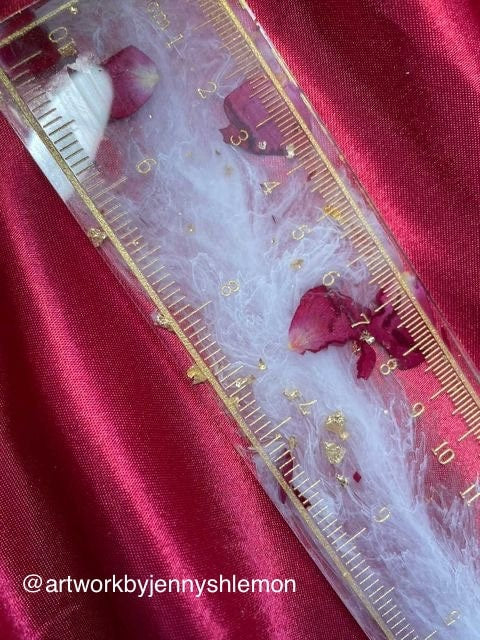 Ruler Silicone Mold - Inch only or Inch/CM - Ruler Mold, Ruler Resin M ...