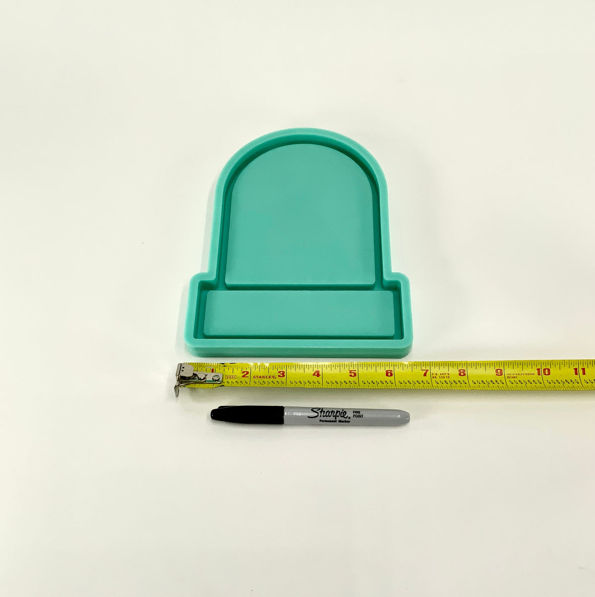 Gravestone Tray Mold | 6”x8” | 2 Styles | Spooky Mold, Halloween Mold