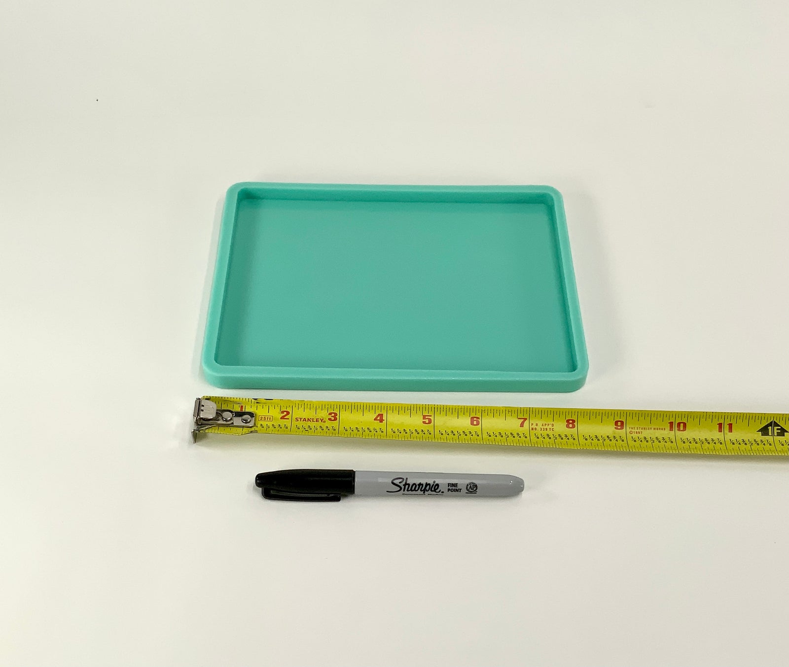 Rectangle FLAT Mold for Resin | 4 Sizes |