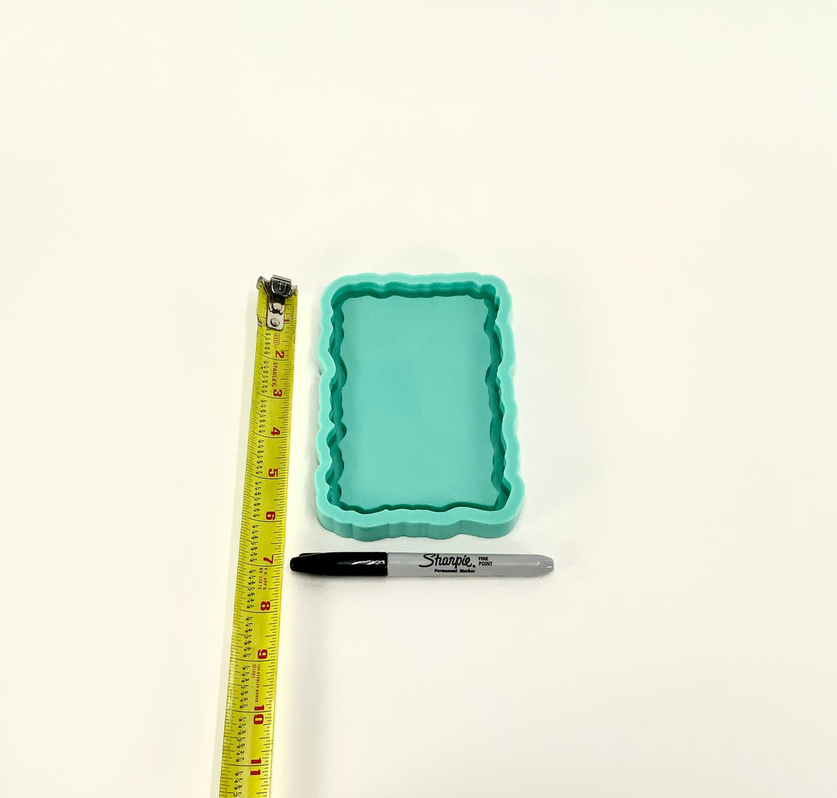 Geode Tray Mold | Sizes - 4"x6", 6"x8", 9"x13" | Rectangle Tray Mold,