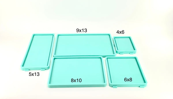 Large Tray Mold Rectangle/square/round Silicone Tray - Temu Philippines