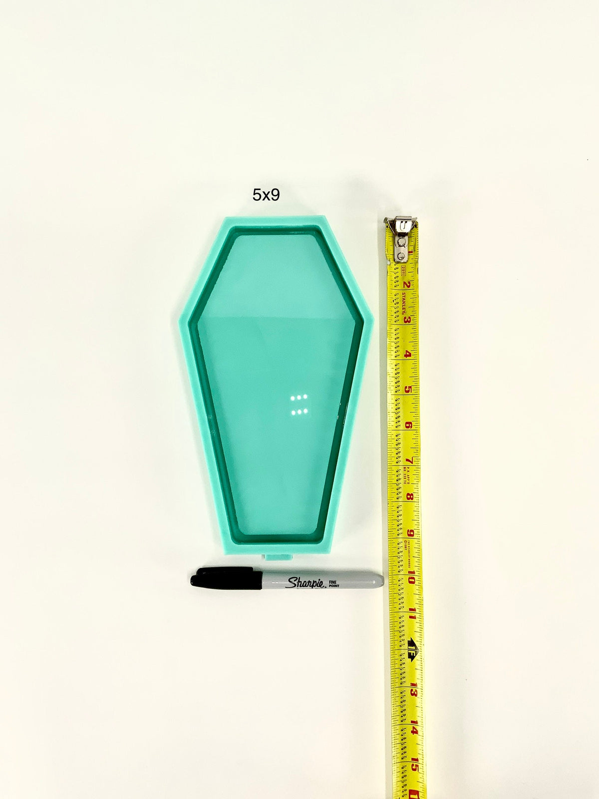 Coffin Tray Silicone Mold | Sizes - 4"x7", 5"x9", 7"x13" |