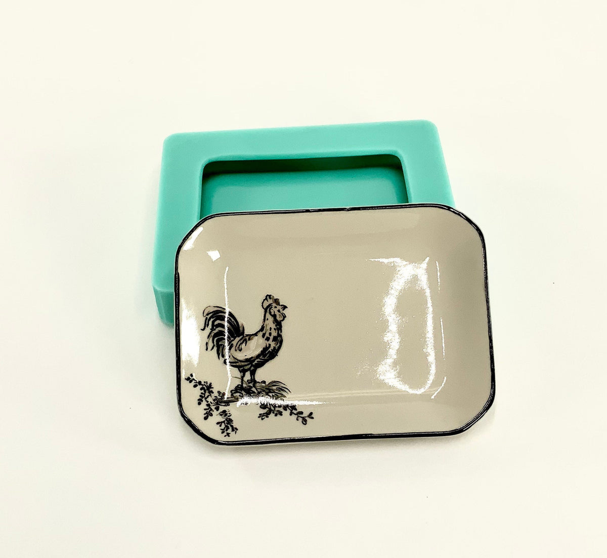 Rectangle Mold | 4”x 3” | Jewelry Dish Mold