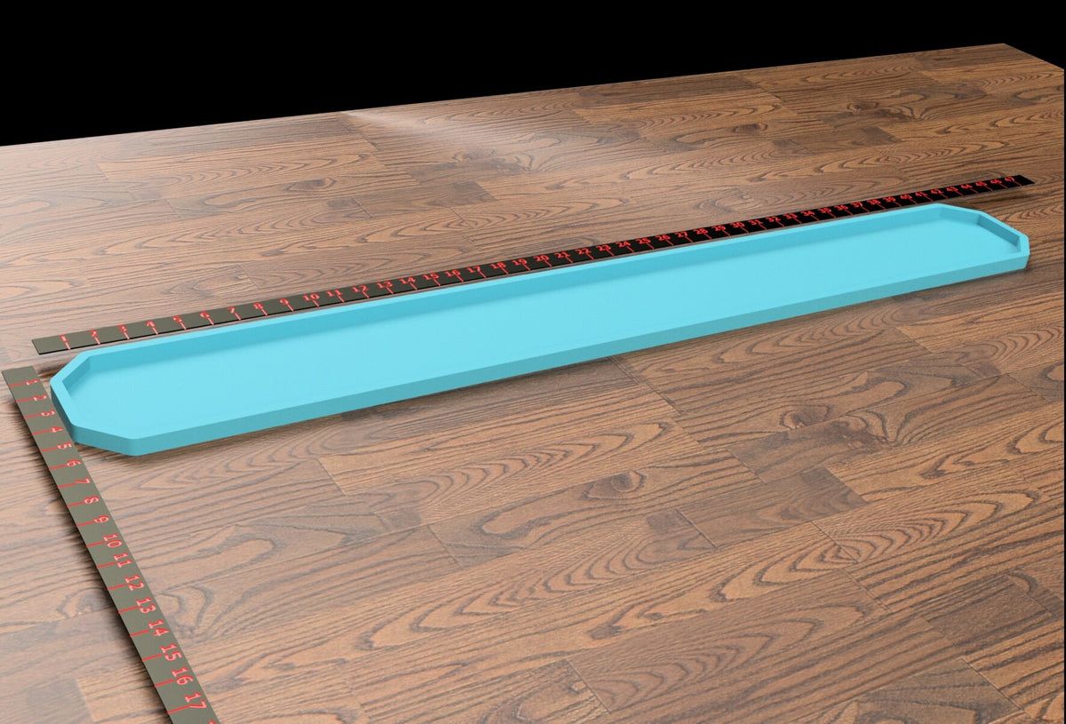 Extremely Large 42x5 Oblong Rectangle Sign mold Shiny Silicone Mold, Doorway Sign, Wall decor!! HUGE!!