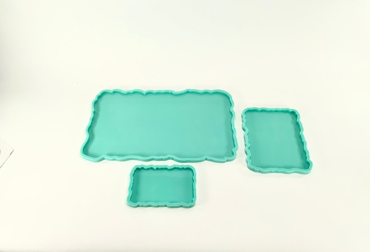 Geode FLAT Silicone Mold | 3 Sizes |