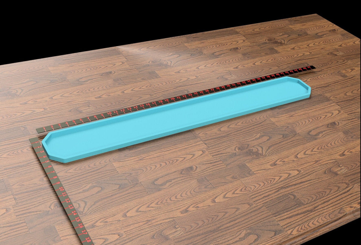 Extremely Large 42x5 Oblong Rectangle Sign mold Shiny Silicone Mold, Doorway Sign, Wall decor!! HUGE!!