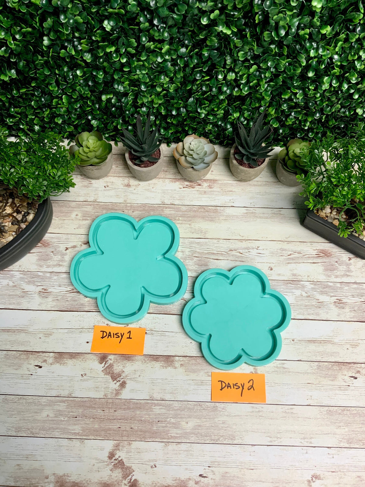 Flower Tray Silicone Mold | Daisy - 2 Styles | Daisy Mold