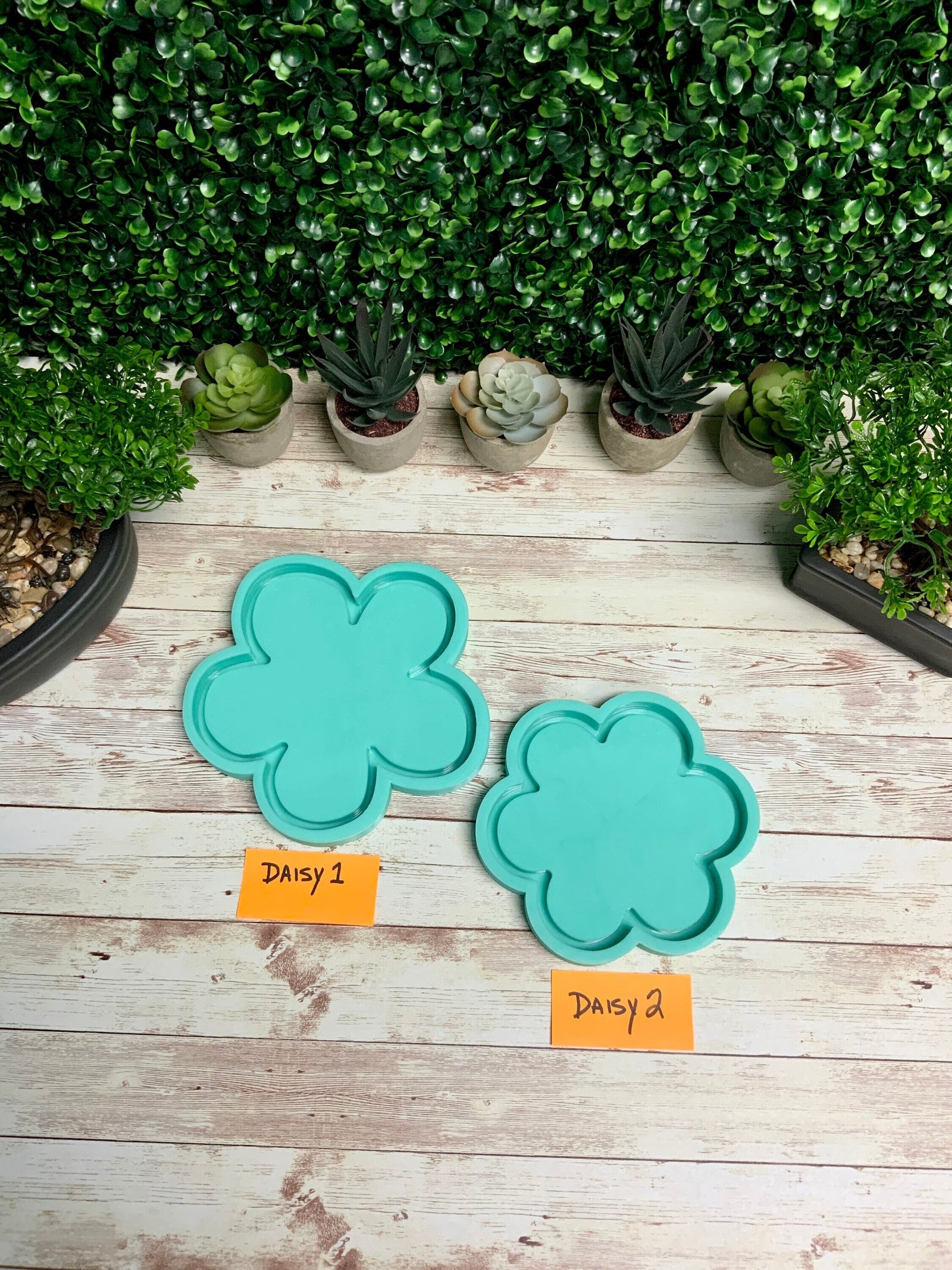 Flower Tray Silicone Mold | Daisy - 2 Styles | Daisy Mold