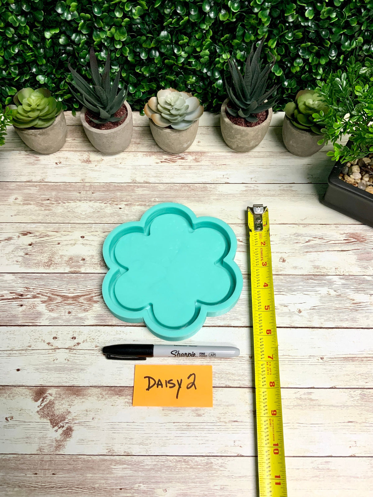 Flower Tray Silicone Mold | Daisy - 2 Styles | Daisy Mold