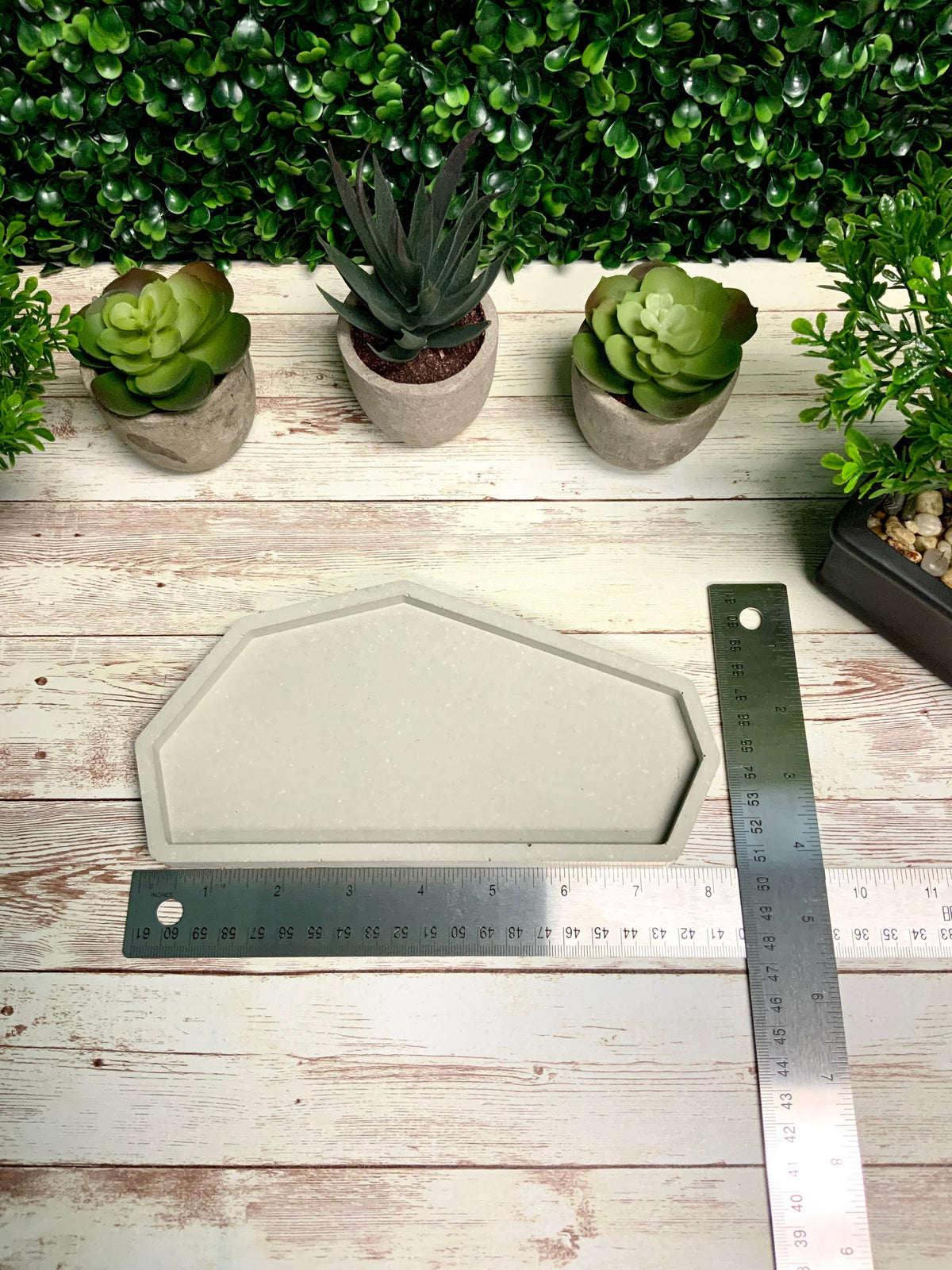 Irregular Tray Silicone Mold, Tray Mold | 8.25" X 4.25" | Polygon Tray Mold