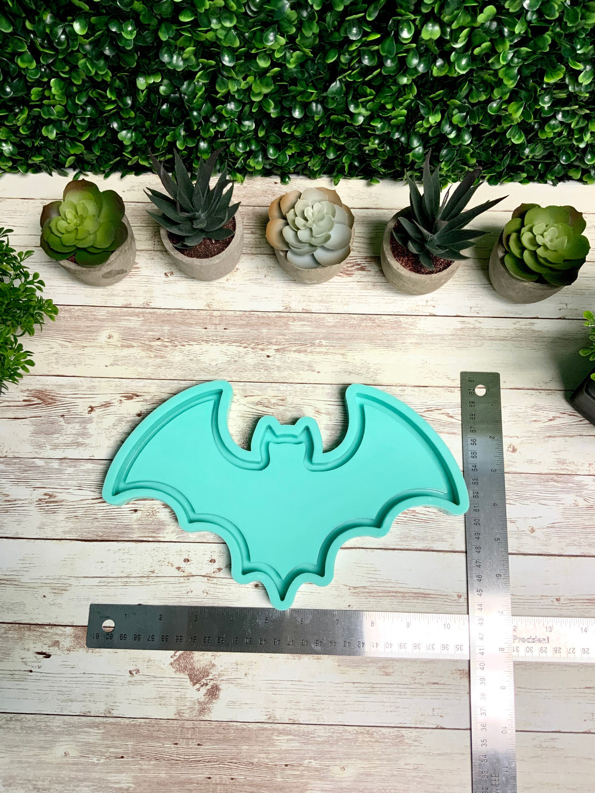 Bat Tray Mold | 10”x 6” | Halloween Mold, Spooky Mold