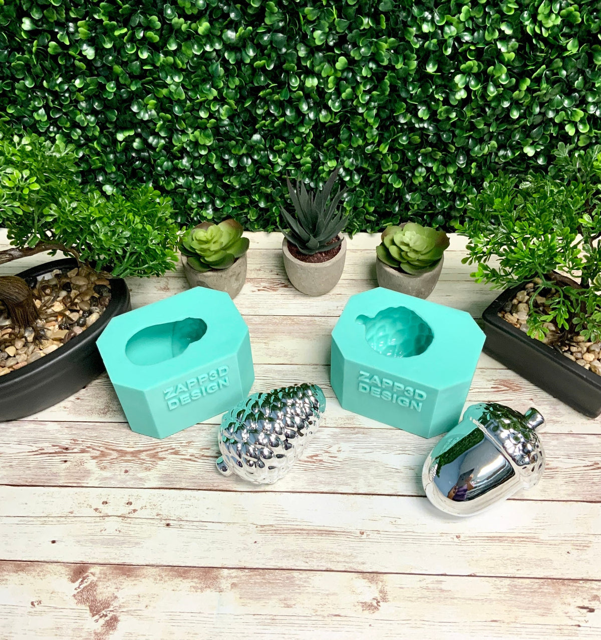 Acorn Mold, Pinecone Mold, Fall Mold