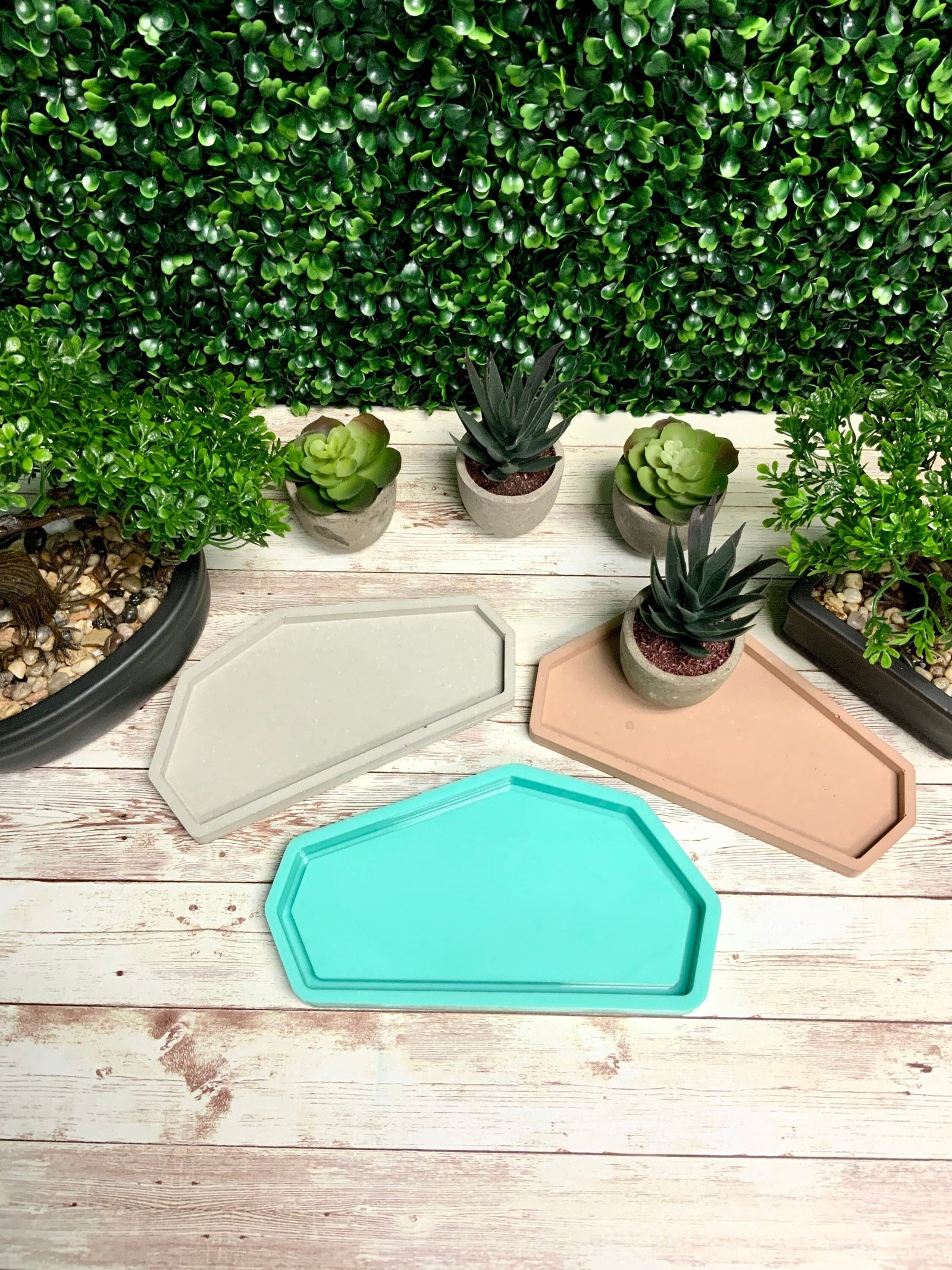 Irregular Tray Silicone Mold, Tray Mold | 8.25" X 4.25" | Polygon Tray Mold