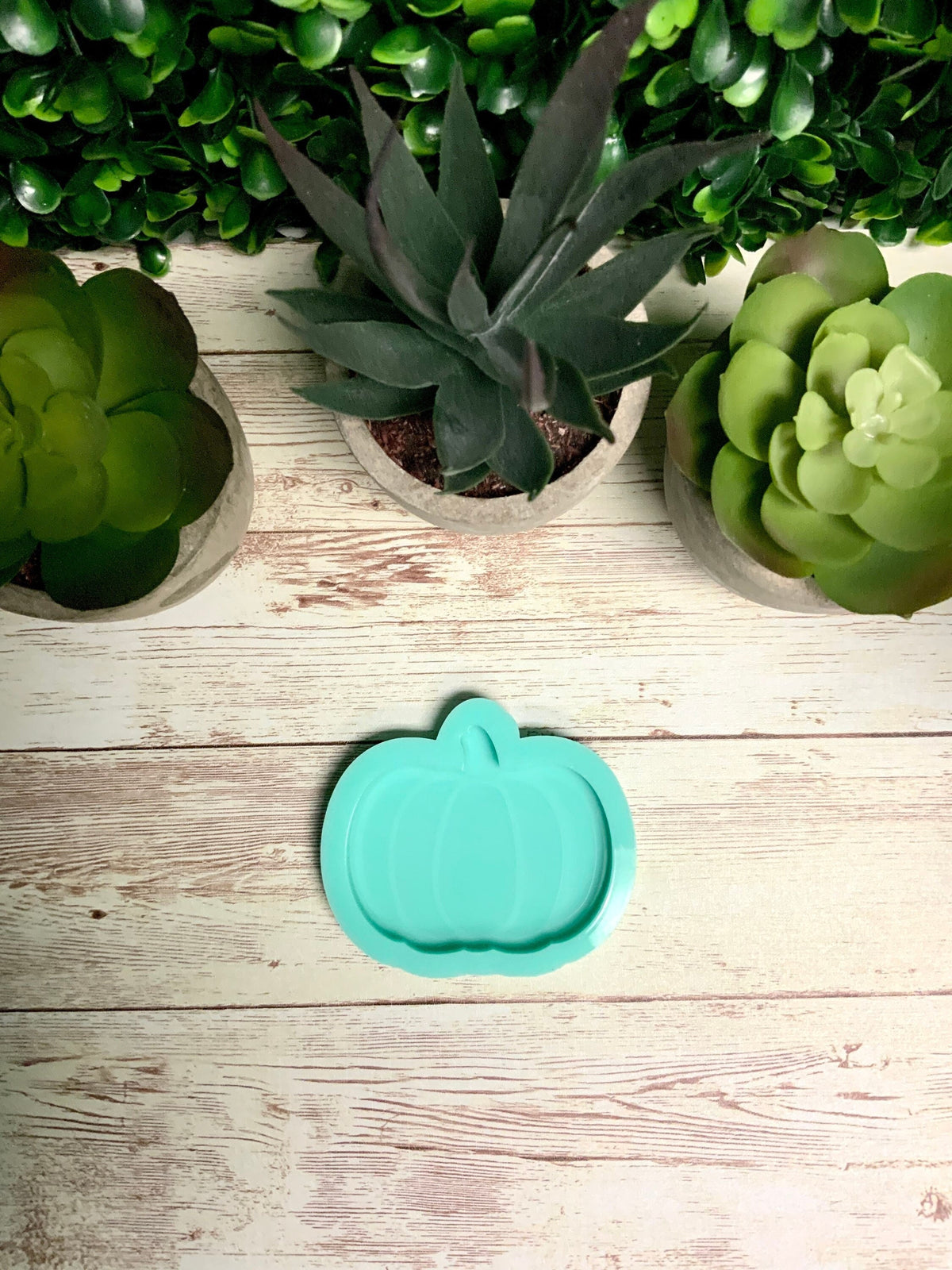 Pumpkin Mold | 2”x2.25”x.25” |Keychain Molds, Magnet Molds