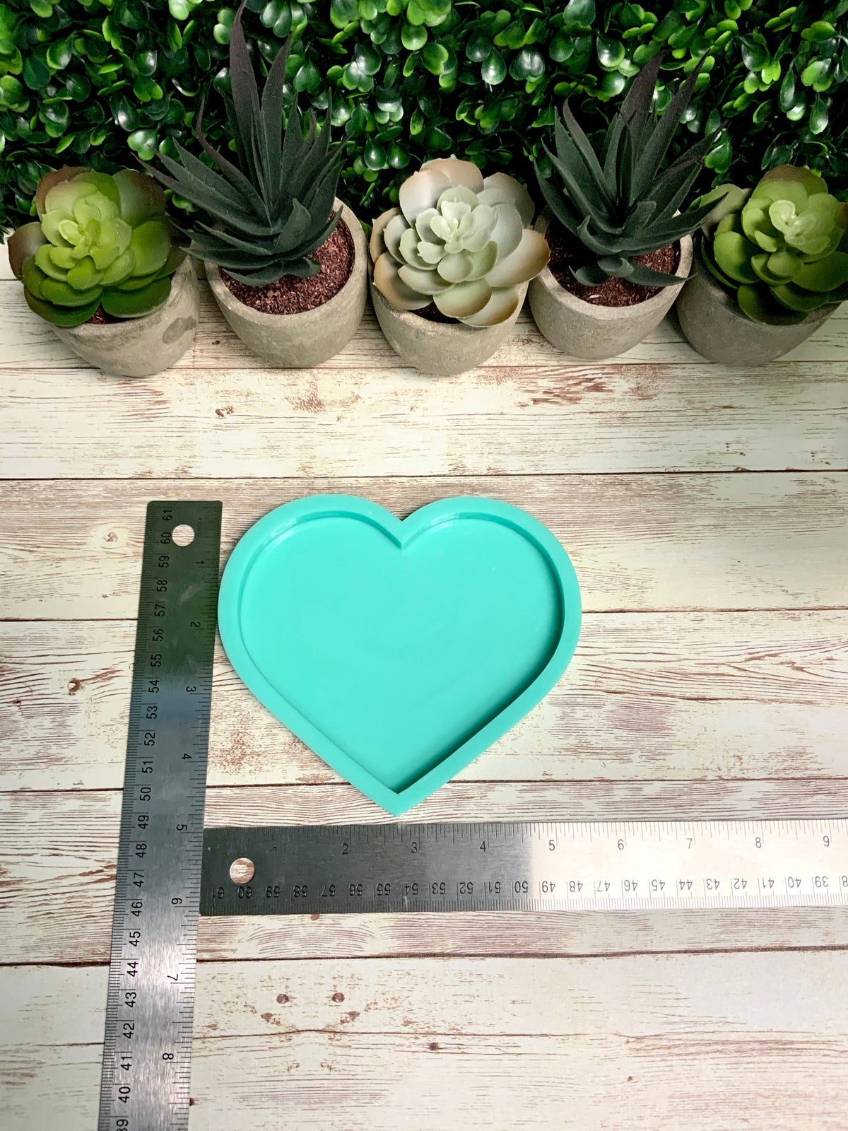 Heart FLAT Molds | 5", 7", 9" | Valentines Mold