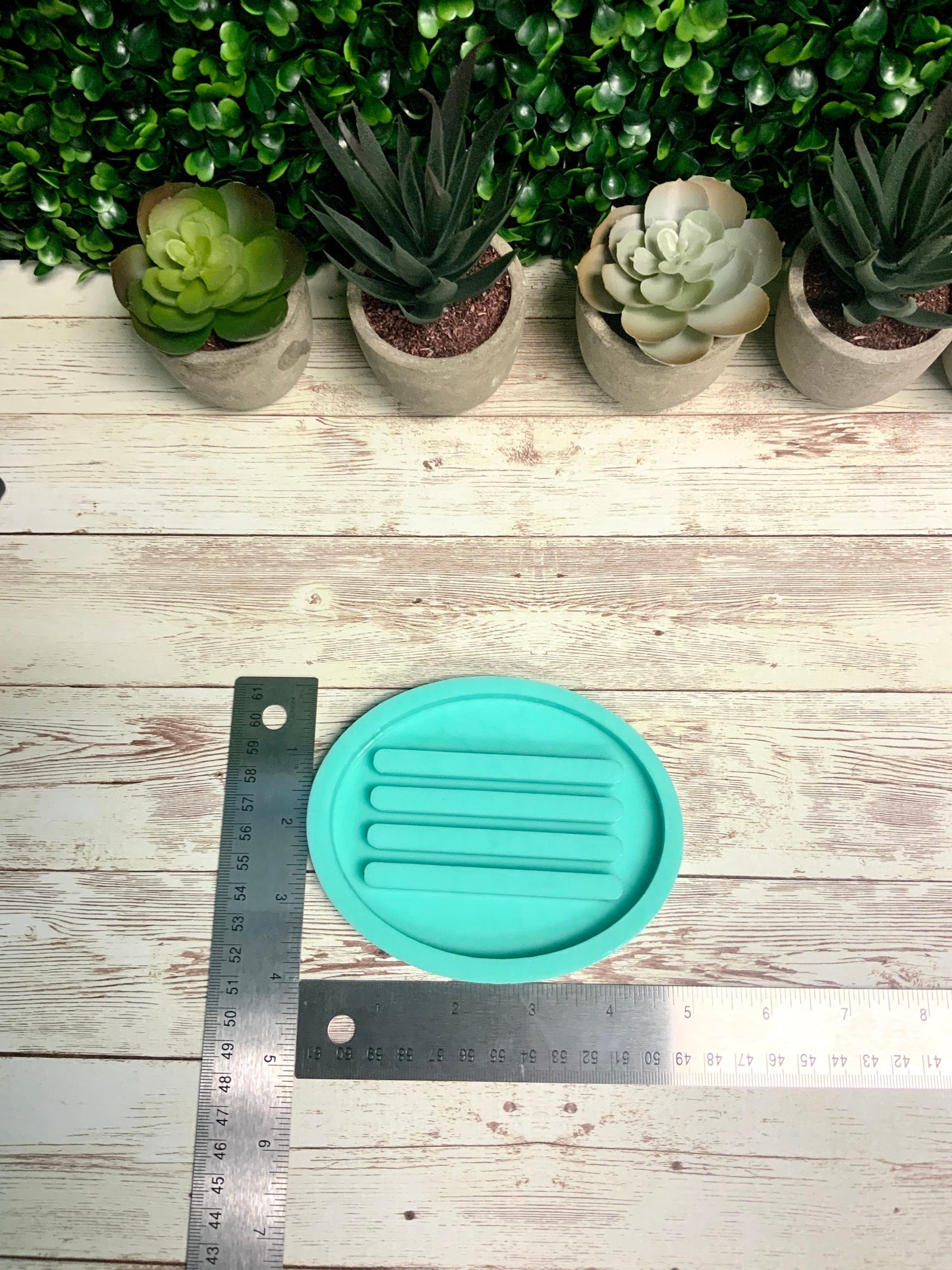 Pot Leaf Coaster Mold Set | 4"x 5" |  Weed Coasters with Holder Mold