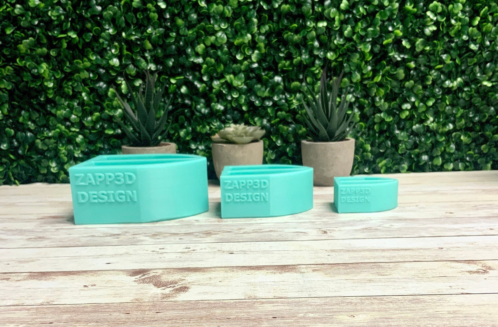 Silicone Split Pouring Cups with Dividers for Resin/Acrylic Paint Pouring, 3 SIZES