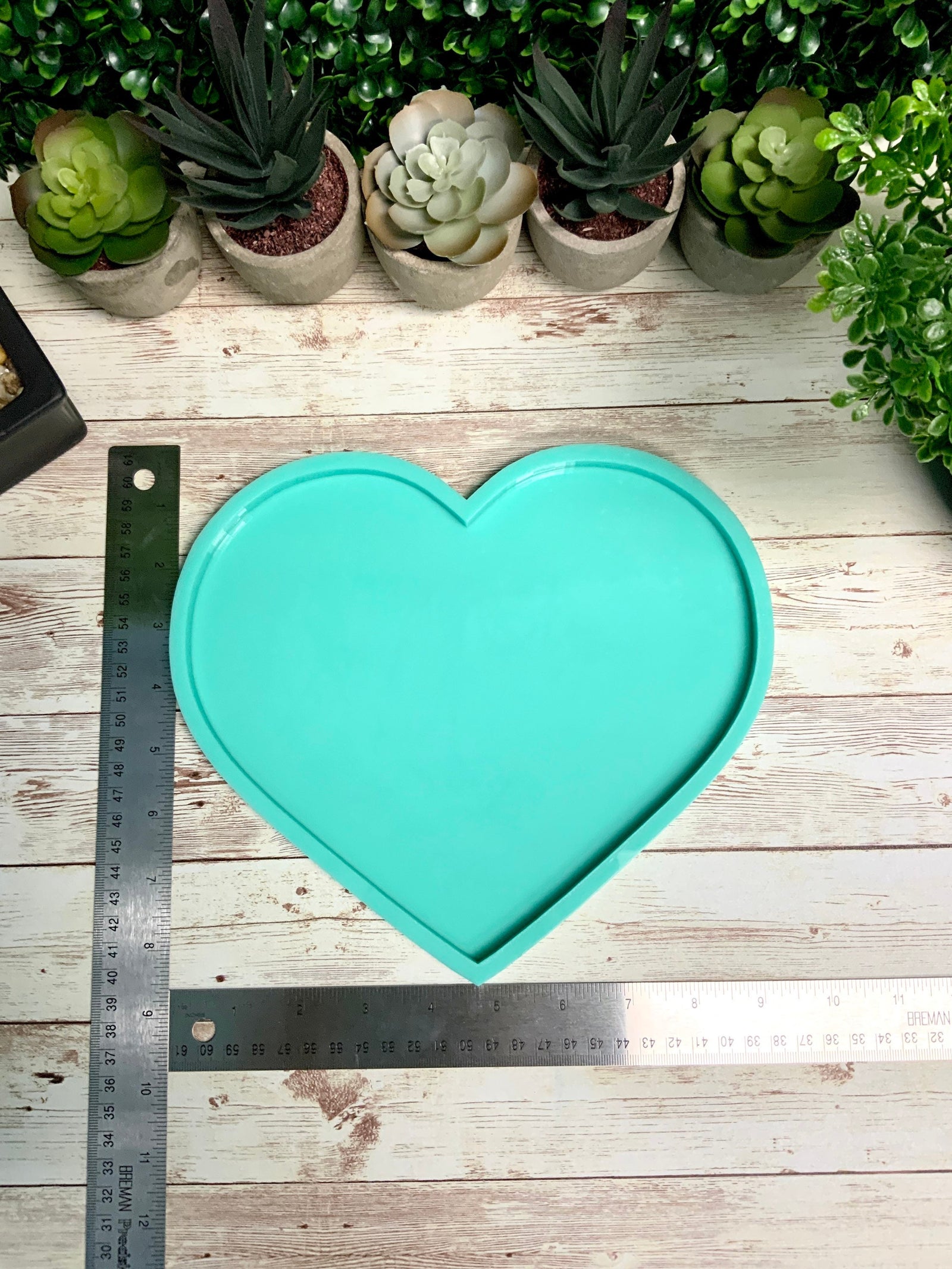 Heart FLAT Molds | 5", 7", 9" | Valentines Mold