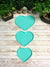 Heart FLAT Molds | 3 Sizes | Valentines Mold