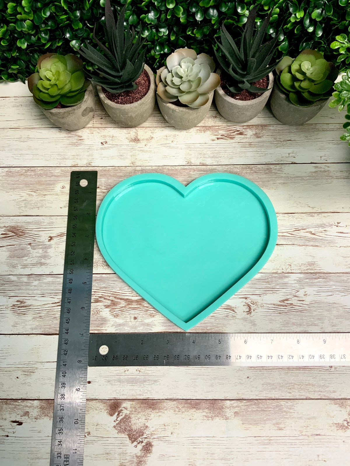 Heart FLAT Molds | 5", 7", 9" | Valentines Mold