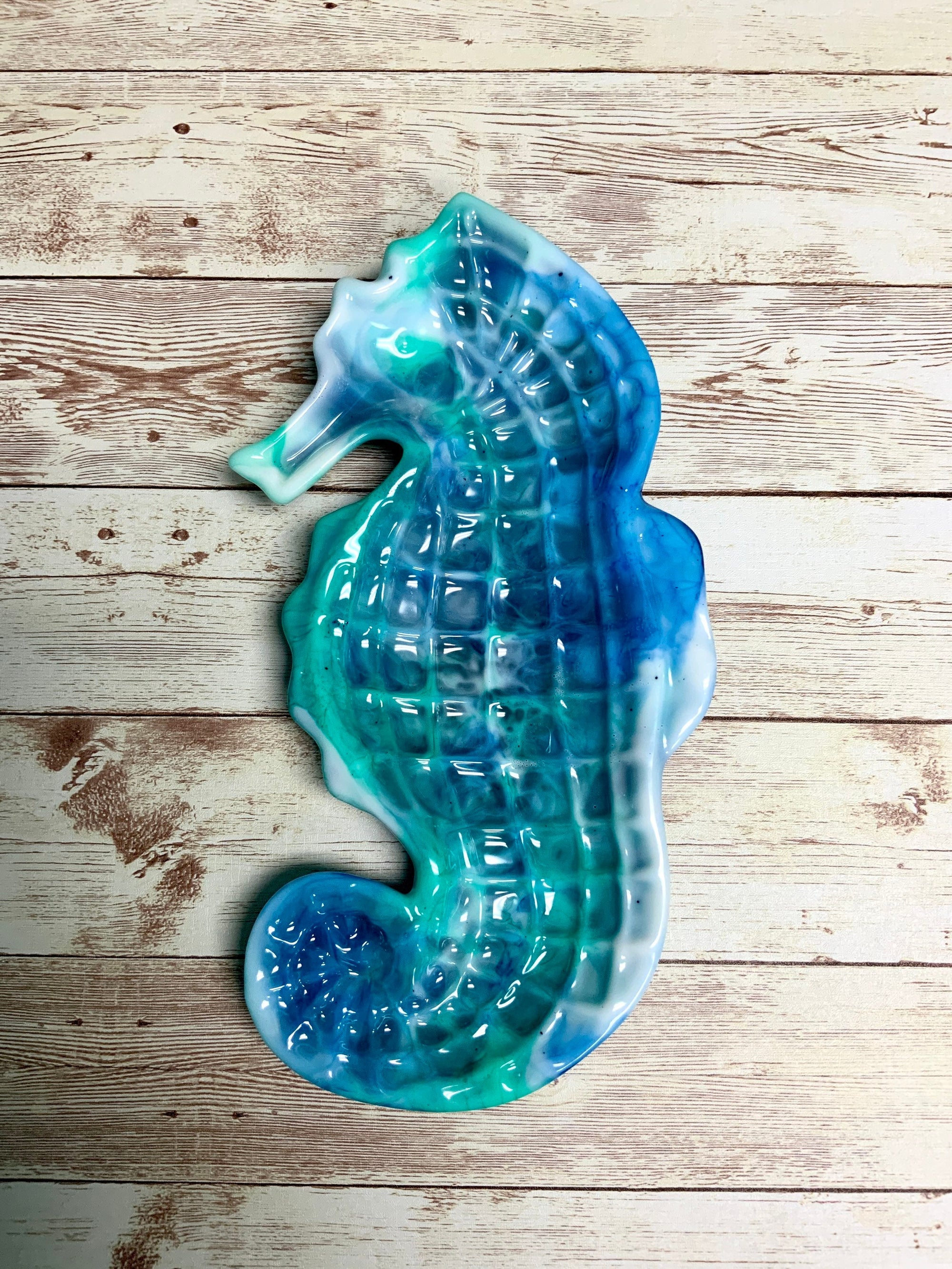 Seahorse Trinket Dish Silicone Mold