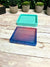 Square Coaster Mold with Rim