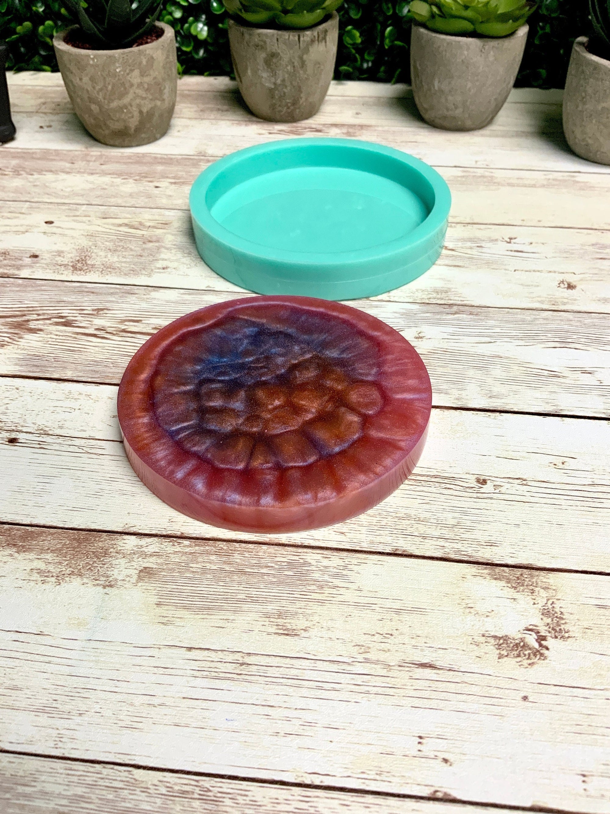 Round Coaster Mold, 4” Coaster Mold