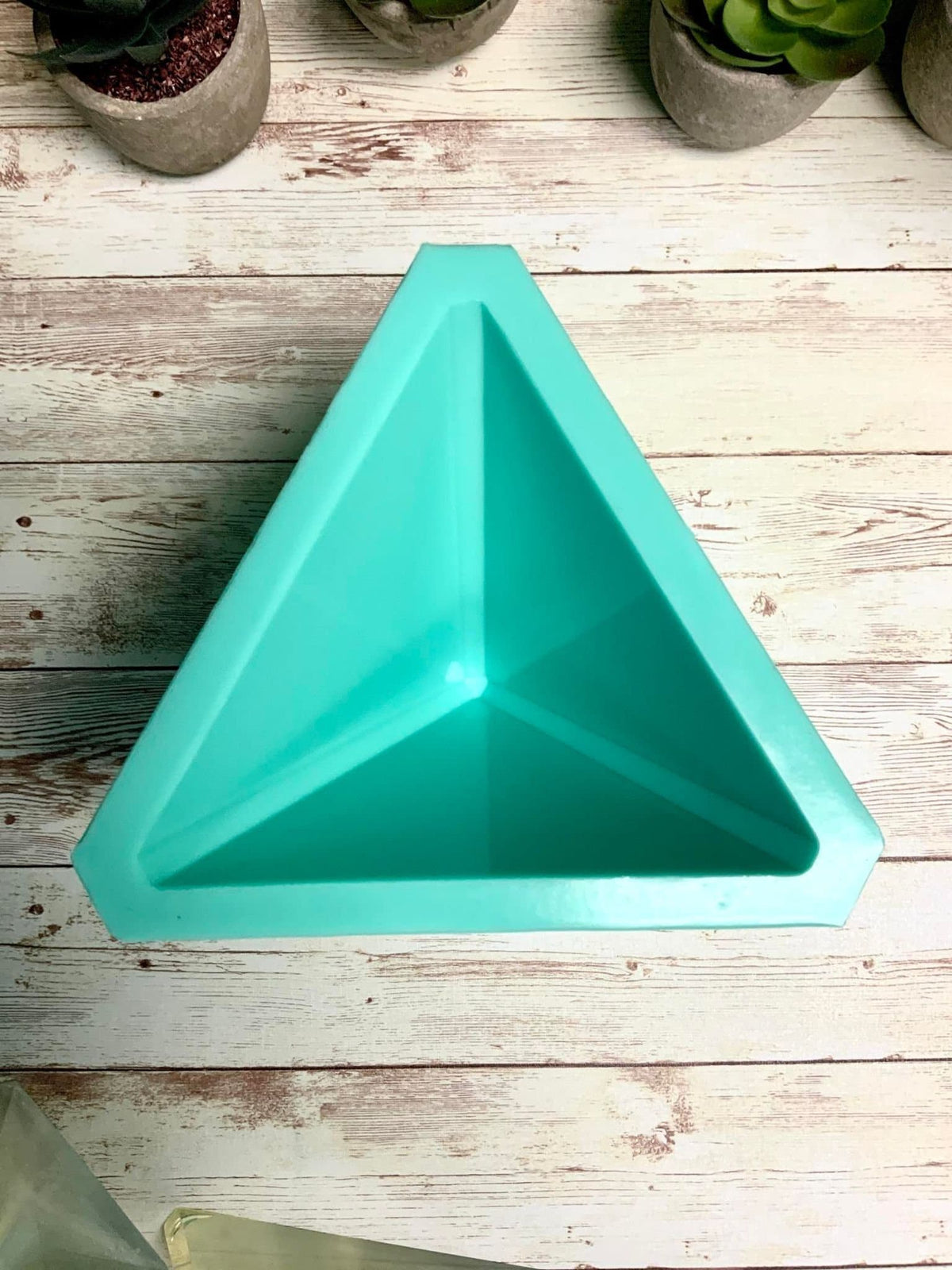 Pyramid Silicone Mold for Resin