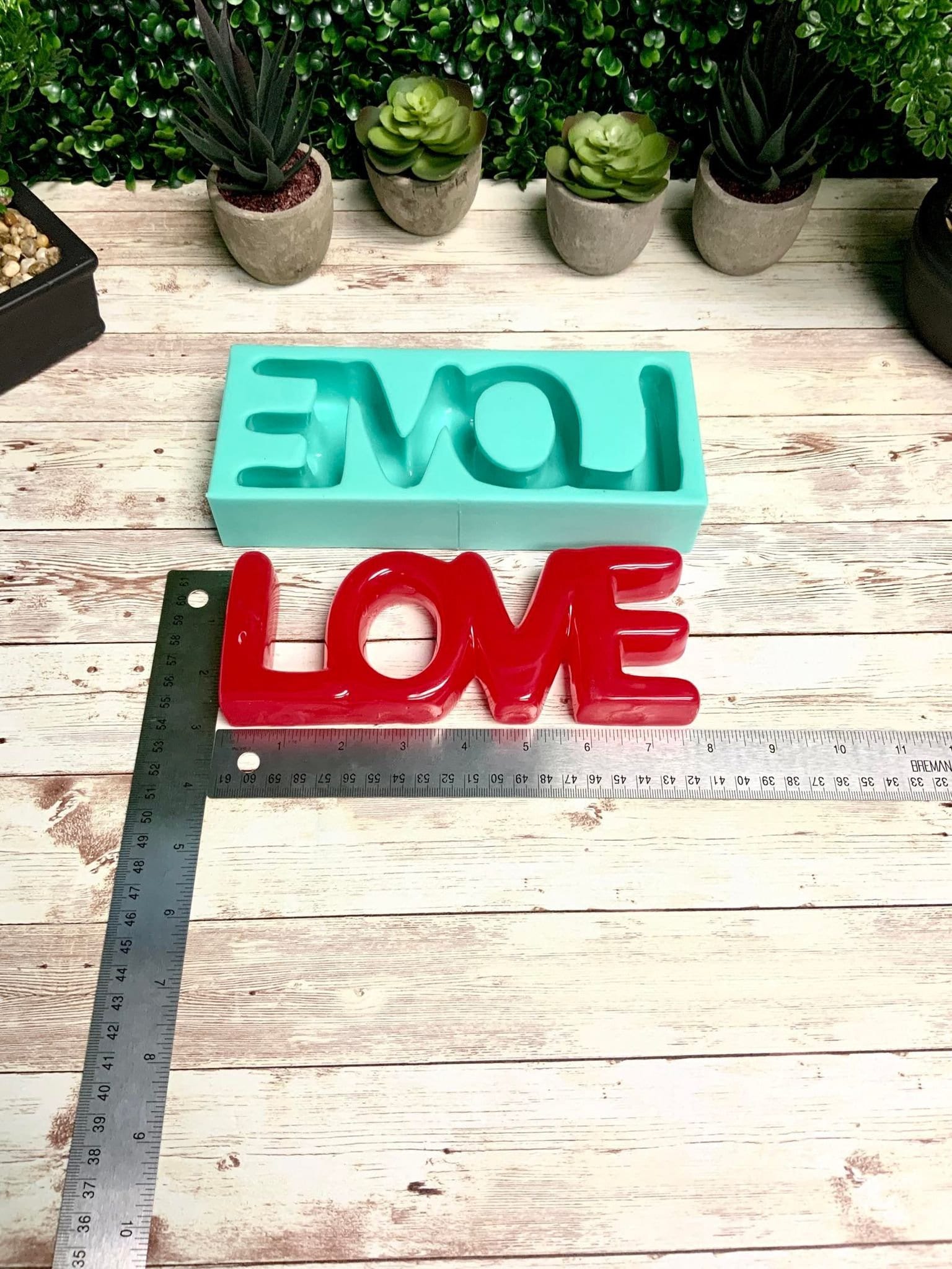 Love Silicone Molds, Love Word Molds for Resin