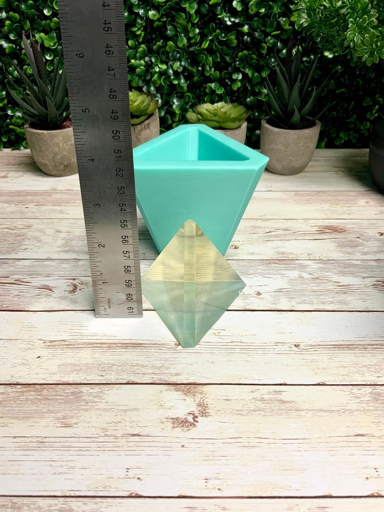 Pyramid Silicone Mold for Resin