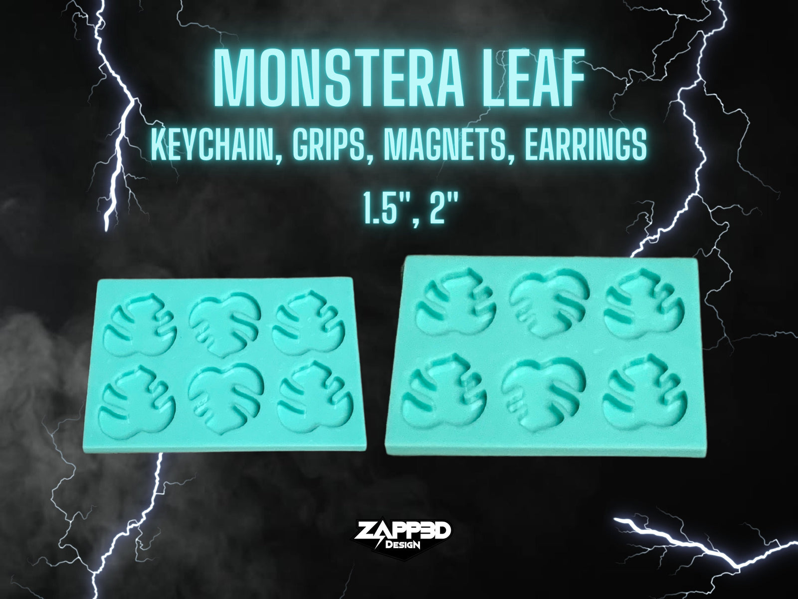 Monstera Leaf Resin Mold | 2 Sizes |