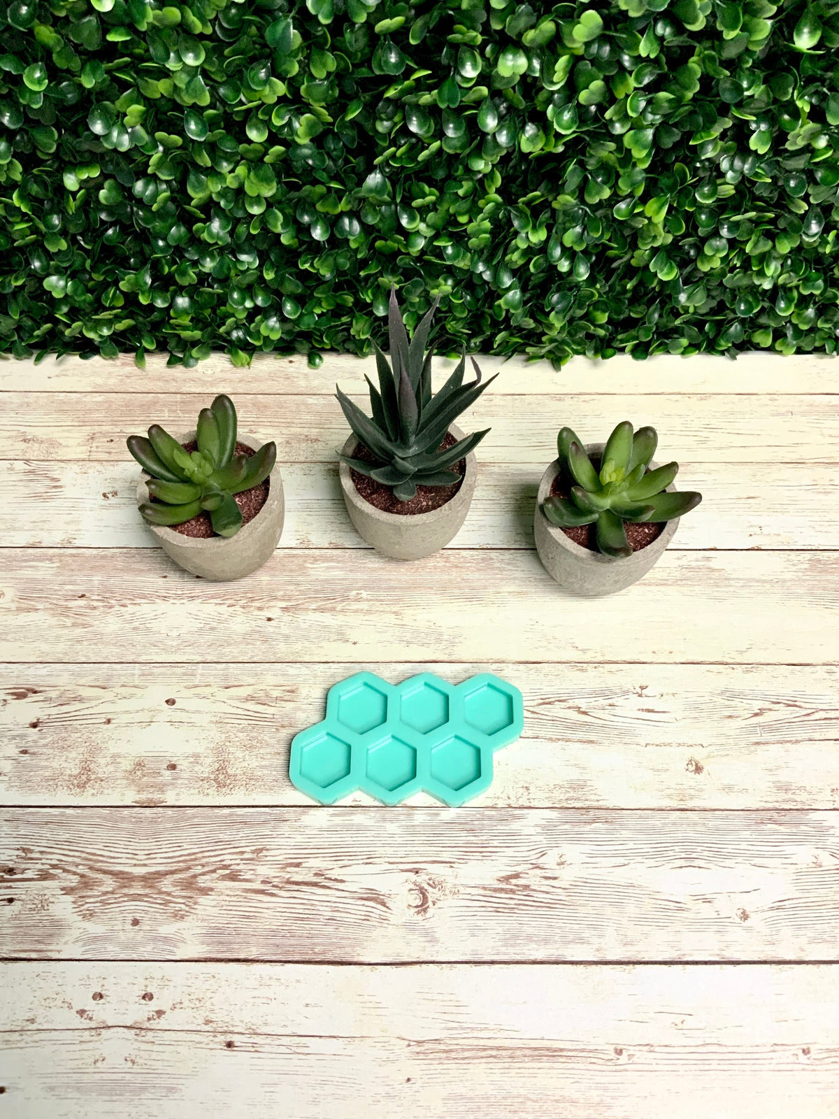 Hexagon Mold | 1", 1.5", 2" | Earring Mold, Keychain Mold, Magnet Mold