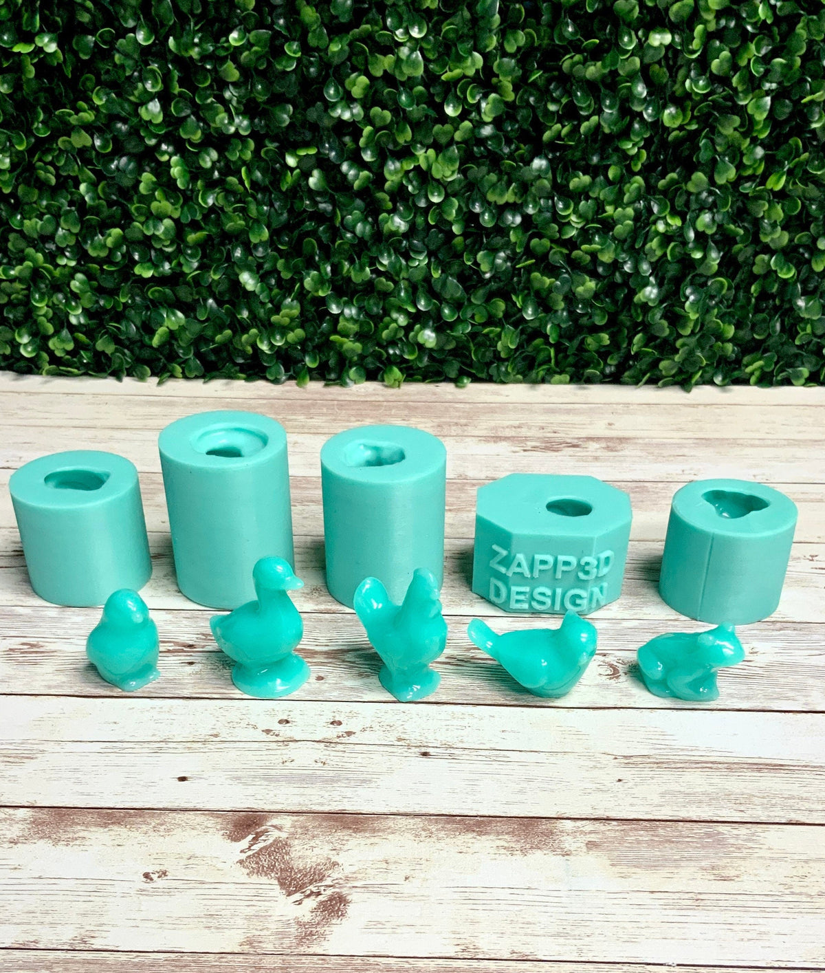 Animal Molds, Rooster Mold, Duck Mold, Frog Mold, Bird Mold, Cardinal Mold