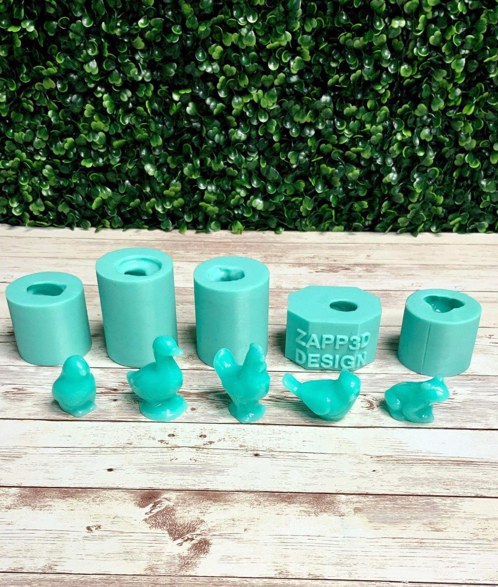 Animal Molds, Rooster Mold, Duck Mold, Frog Mold, Bird Mold, Cardinal Mold