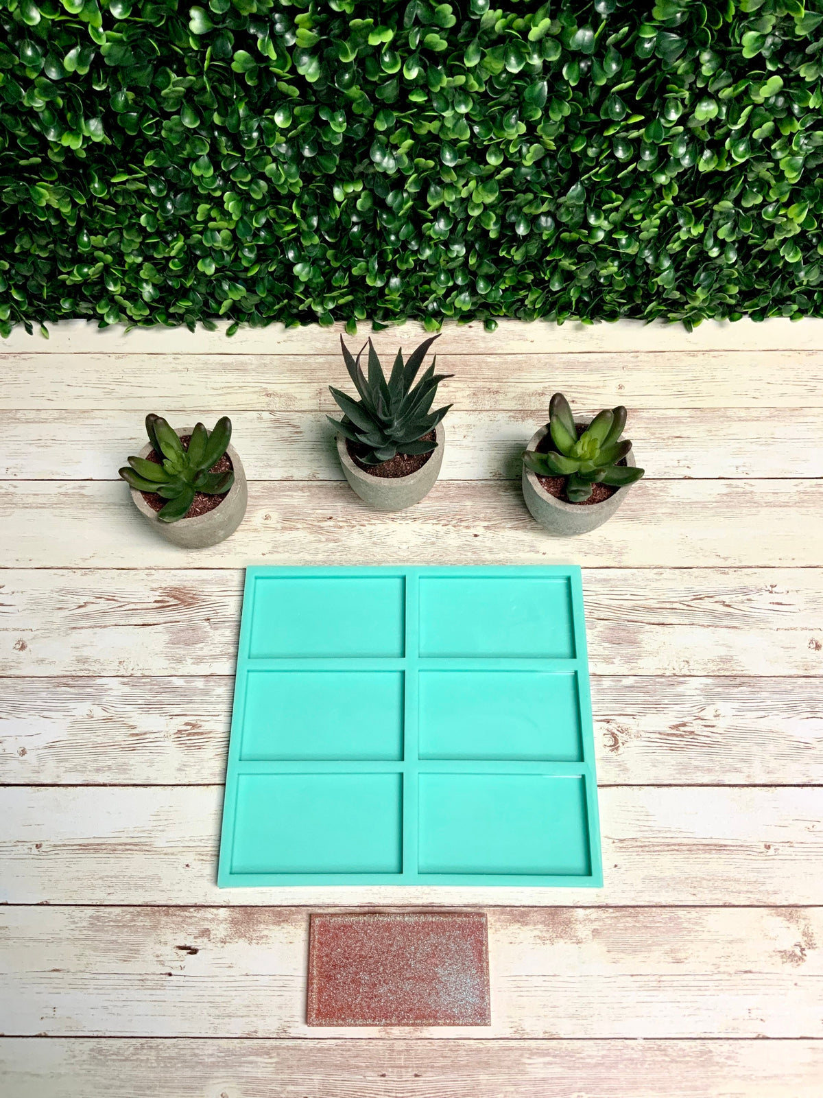 Rectangle Mold Small | 3.5”x2”x.25” | Rectangle Magnet Mold, Small Sign Mold, Keychain Mold