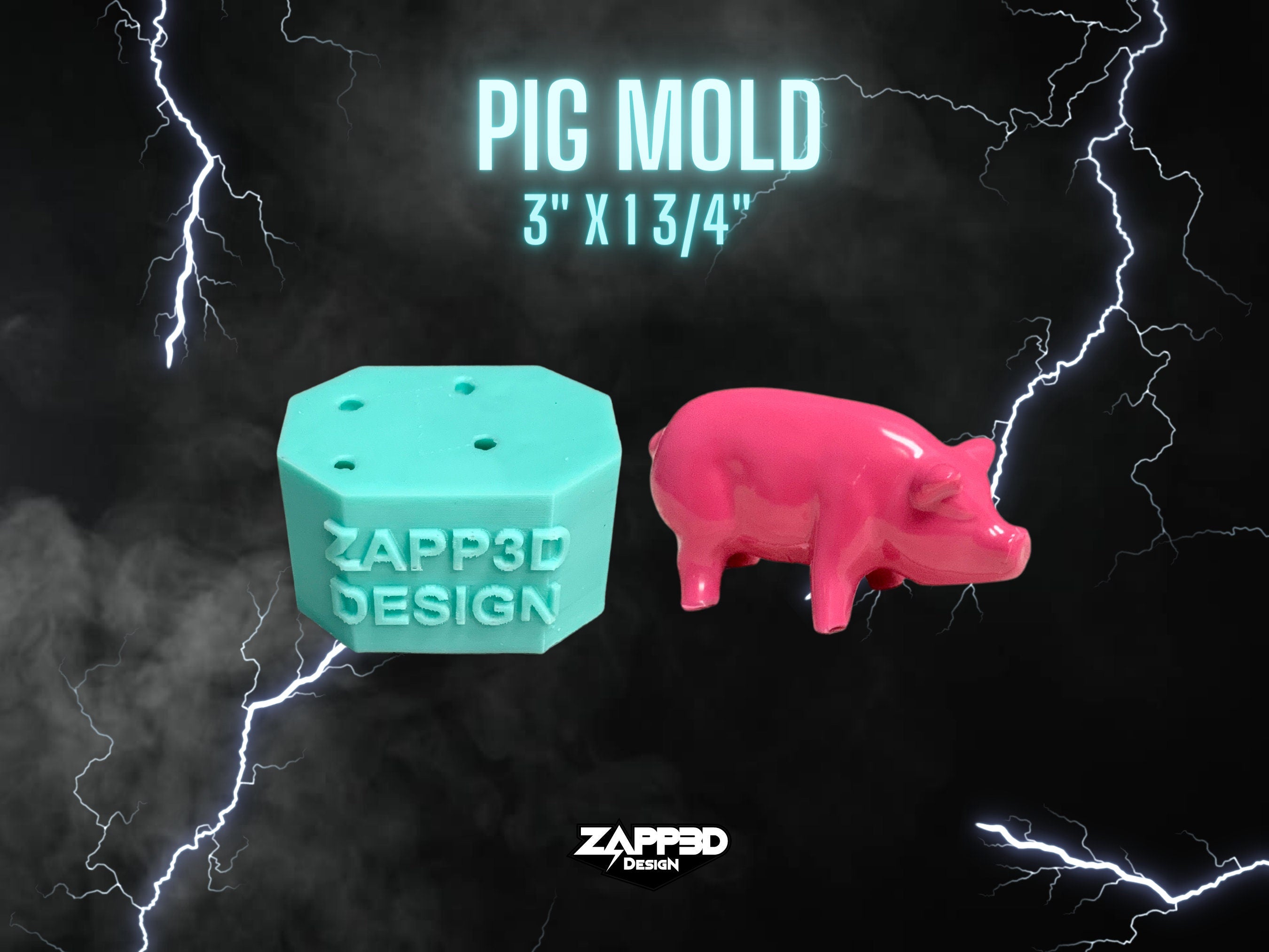 Silicone shop pig mold