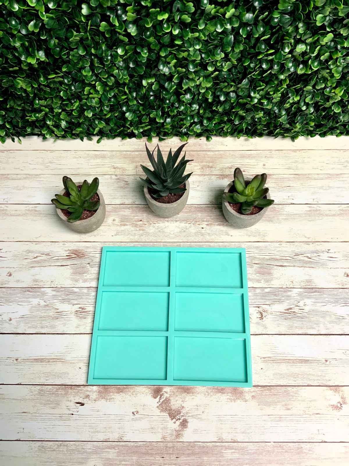 Rectangle Mold Small | 3.5”x2”x.25” | Rectangle Magnet Mold, Small Sign Mold, Keychain Mold