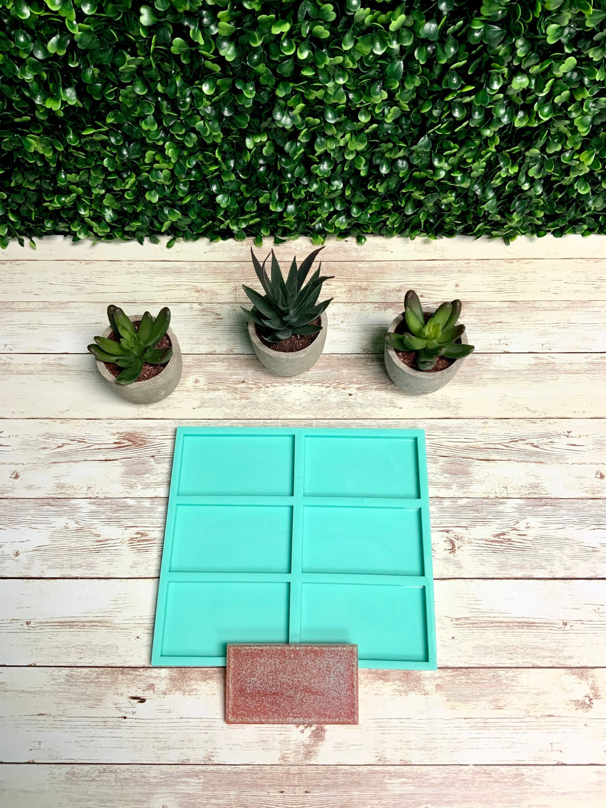 Rectangle Mold Small | 3.5”x2”x.25” | Rectangle Magnet Mold, Small Sign Mold, Keychain Mold