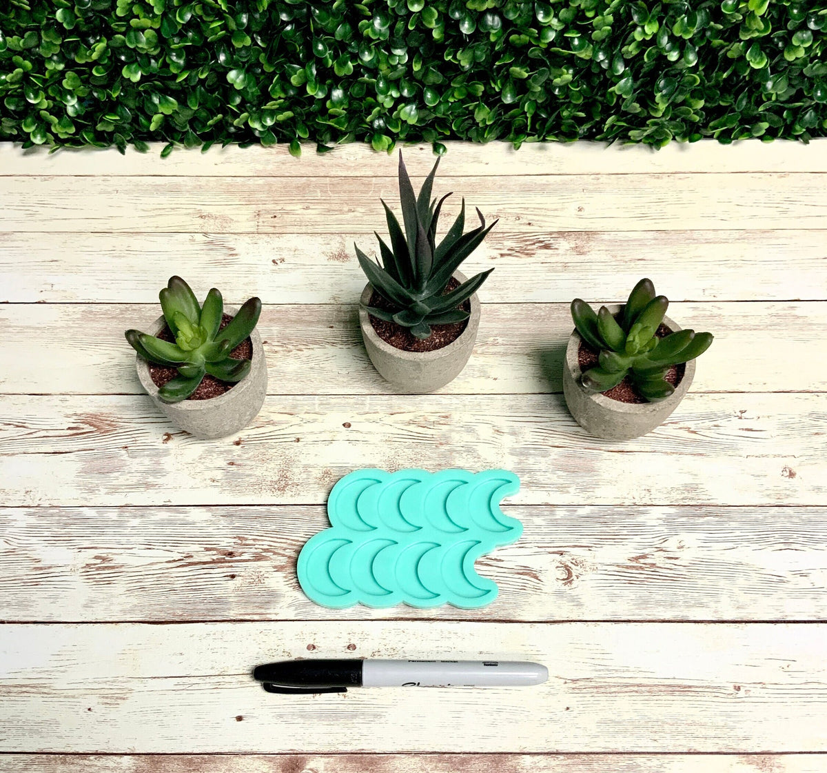 Moon Earring Molds, 2 Sizes