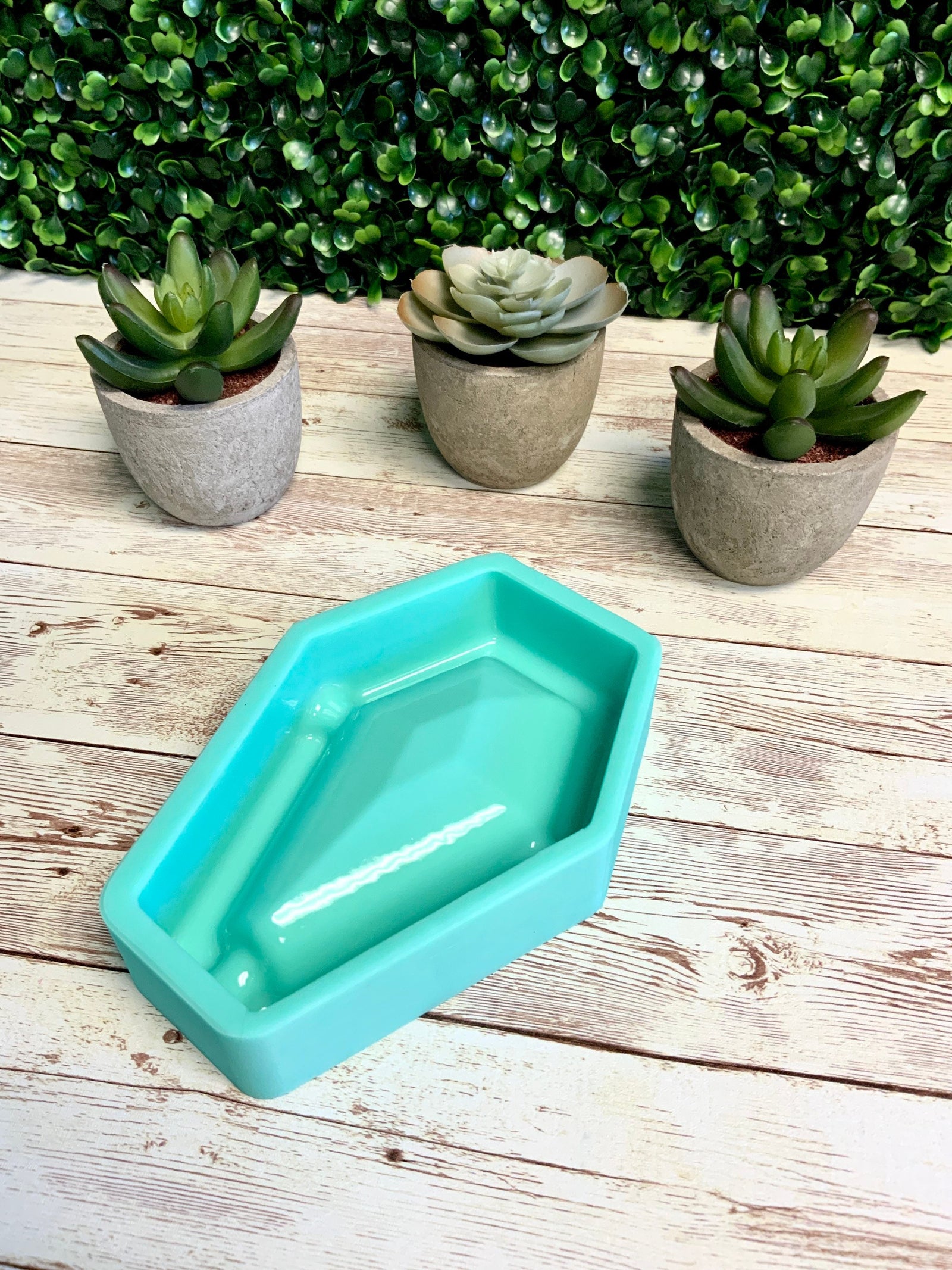 Coffin Ashtray Mold, Coffin Mold, Ashtray Silicone Mold