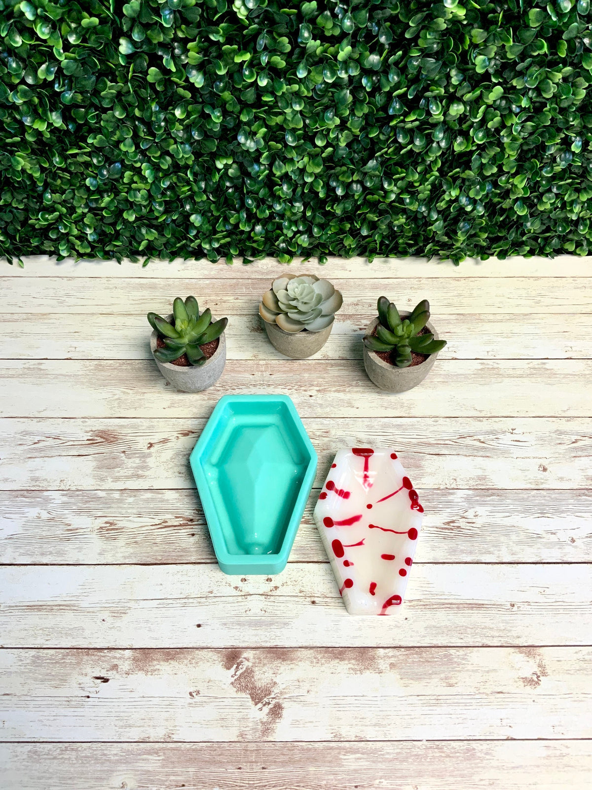 Coffin Ashtray Mold, Coffin Mold, Ashtray Silicone Mold